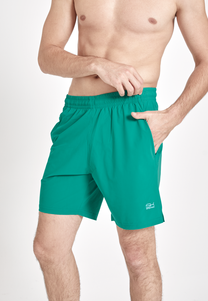 Jungen & Herren Tennis Shorts regular, smaragd grün von SPORTKIND